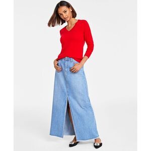 Charter Club Womens 100% Cashmere V-Neck Sweaters